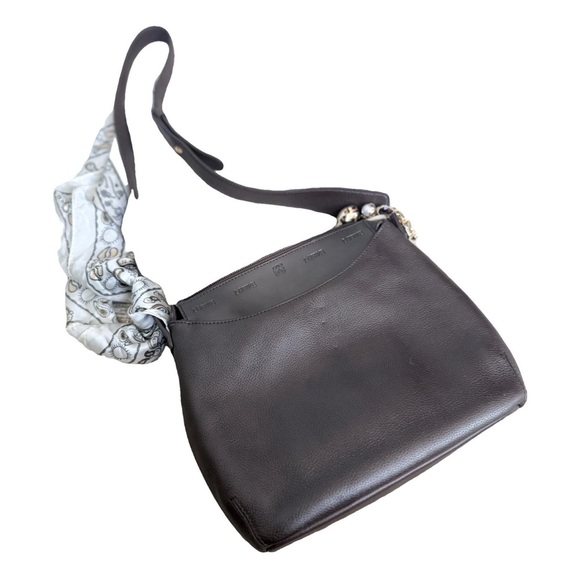 Loewe Brown and Green Leather Bag - Picture 11 of 11